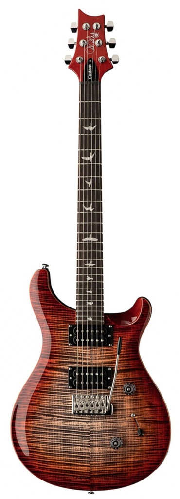 PRS SE Custom 24/08 Charcoal Cherry Burst