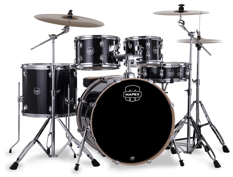 Mapex Venus 22" VE5295FTC VH Black Galaxy Sparkle