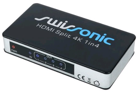 Swissonic Splitter HDMI 4K 1in/4out
