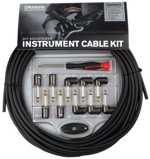 Daddario DIY Solderless Instrument Cable Kit