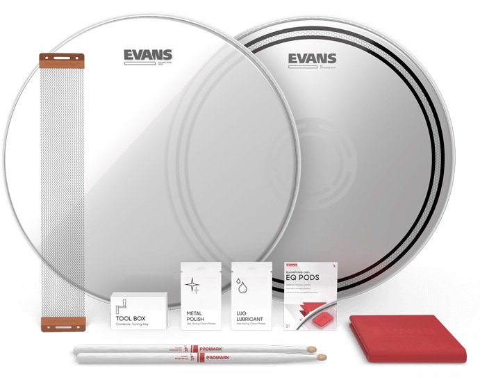 Evans EC Reverse Dot Snare Tune Up Kit