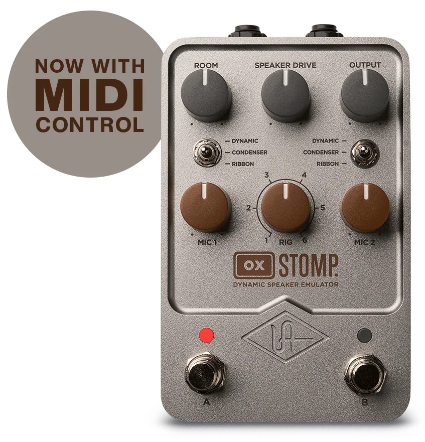 Universal Audio UAFX OX Stomp Dynamic Speaker