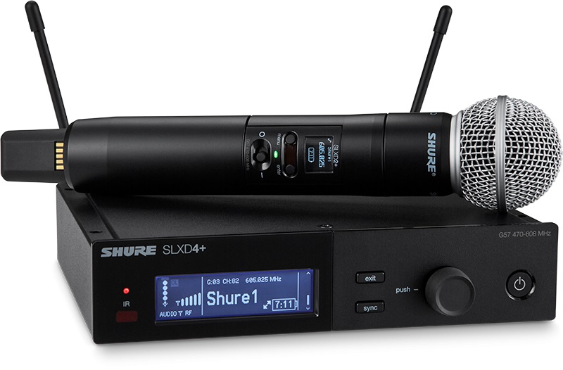 Shure SLXD24+E/SM58 G65