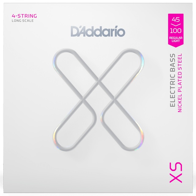Daddario XSB45100 Light Long Scale 45/100 XS Nickel
