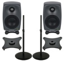 PAR Genelec 8020 DPM com suportes Genelec