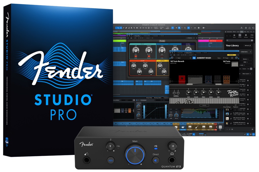 Fender Quantum LT 2 USB-C Audio Interface