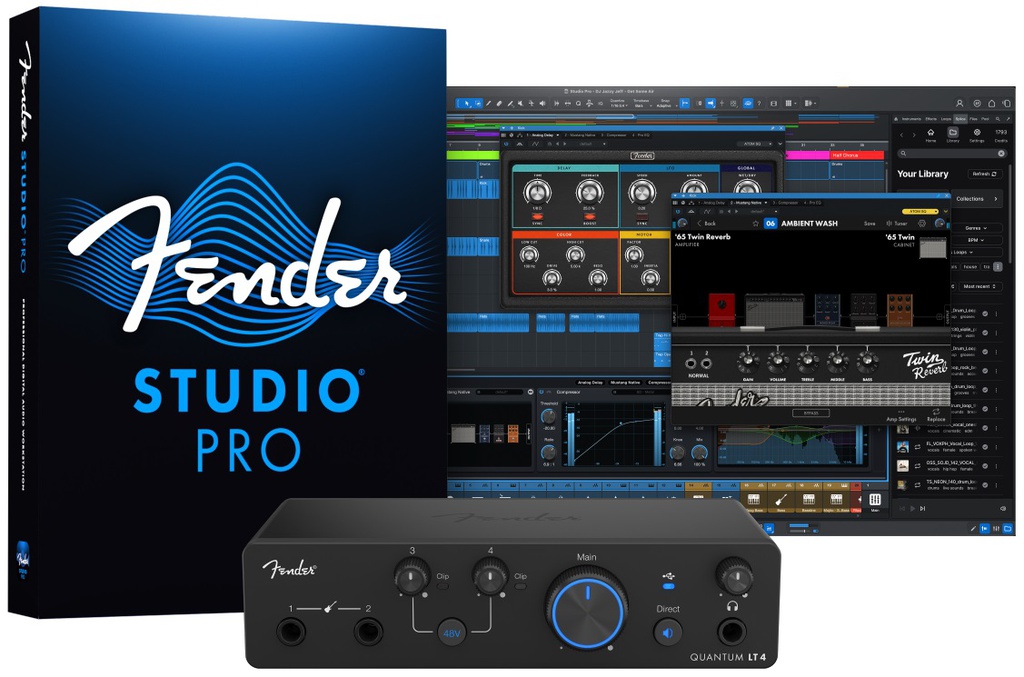Fender Studio Quantum LT 4 USB-C Audio Interface