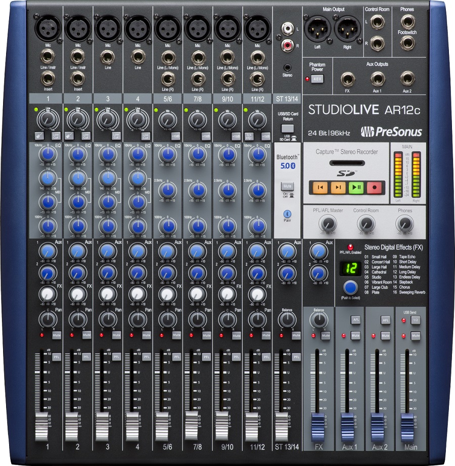 Presonus STUDIOLIVE AR12C ANALOG MIXER