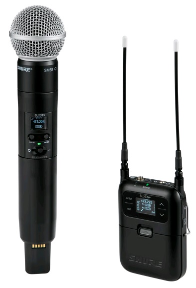 Shure SLXD25+E/SM58 G65