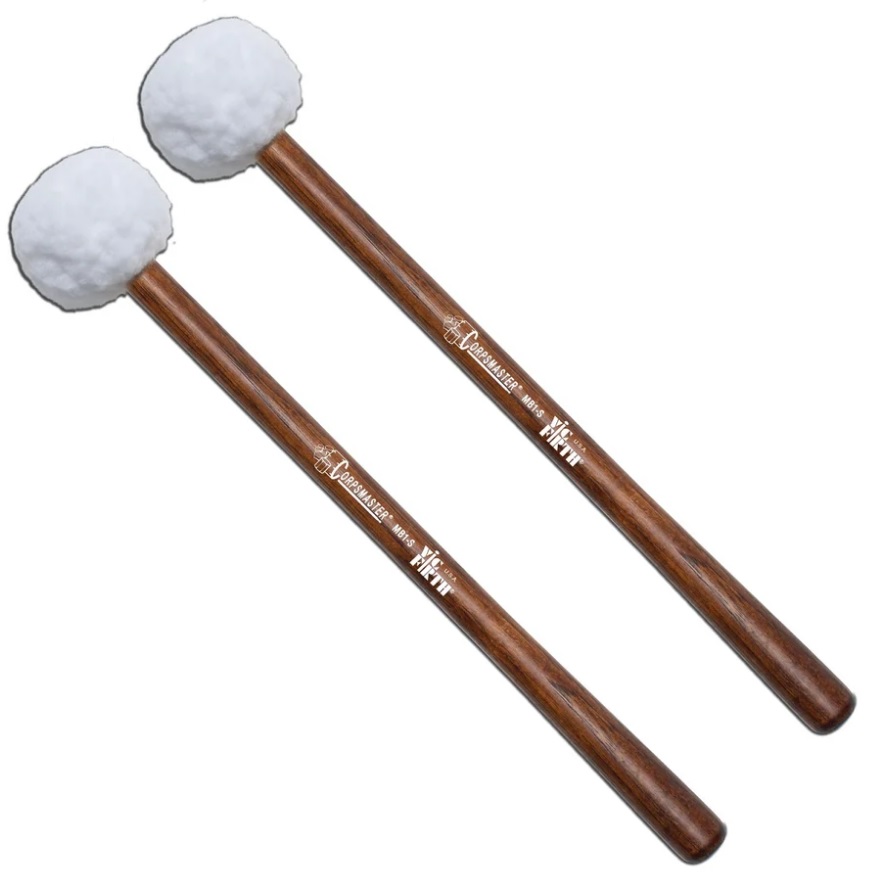 Vic Firth MB1S Maceta Bombode Marcha Corpmaster Small Soft