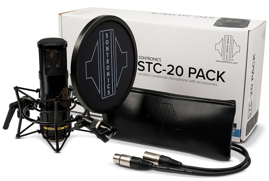 Sontronics STC-20 Pack, microfone condensador de diafragma largo