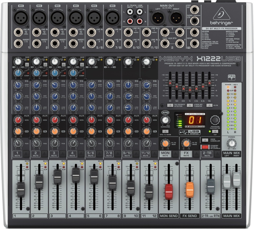 Behringer Xenyx X1222 USB