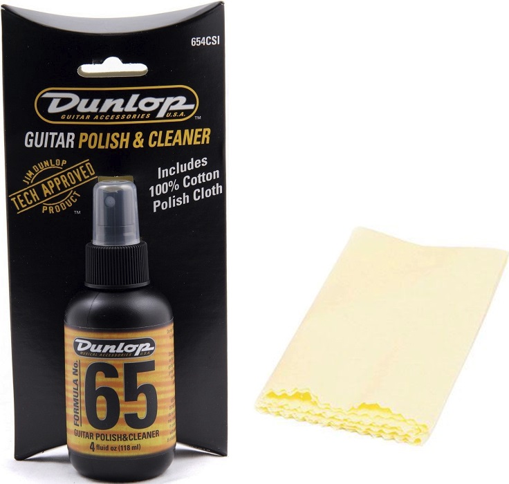 Dunlop 65 Kit Limpeza e Polimento com Flanela