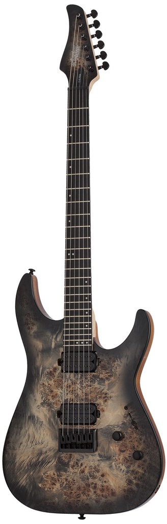 Schecter C-6 Pro Charcoal Burst