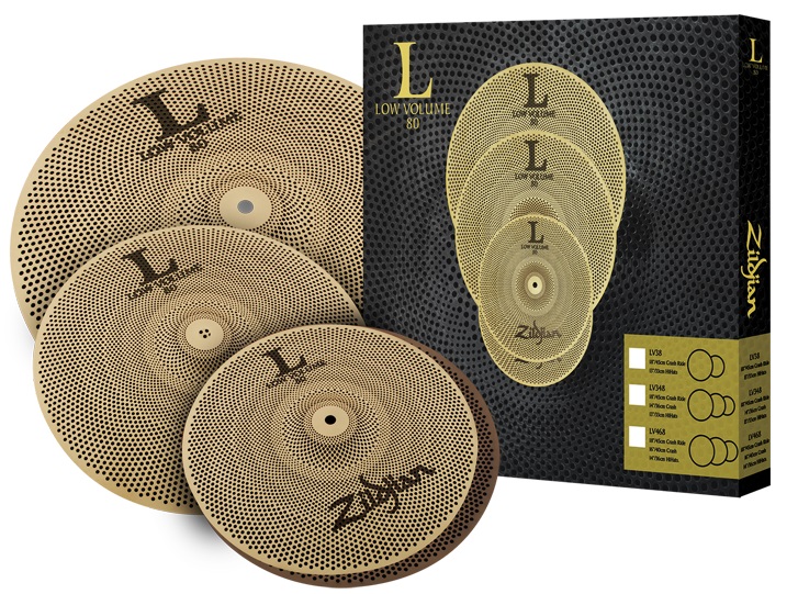 Zildjian L80 Low Volume Cymbal Set LV348