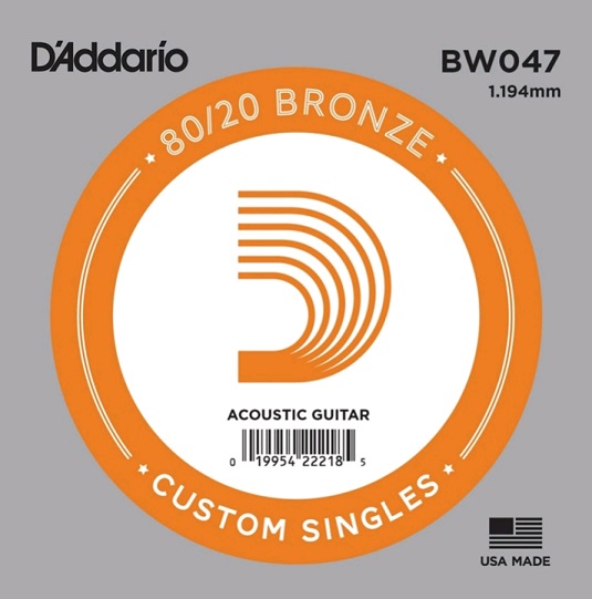 Daddario BW047 80/20 Bronze