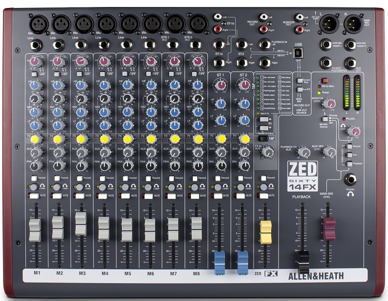 Allen & Heath ZED60-14FX