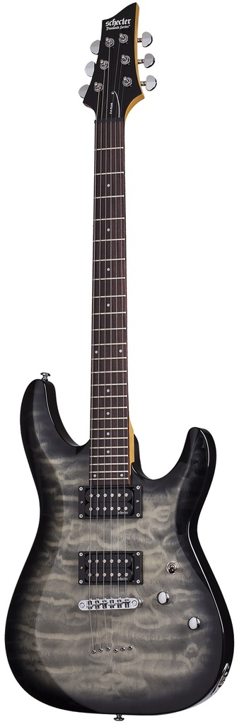 Schecter C-6 Plus Charcoal Burst