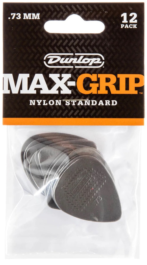 Dunlop 449P073 Max-Grip Nylon Standard 449P, 0.73mm