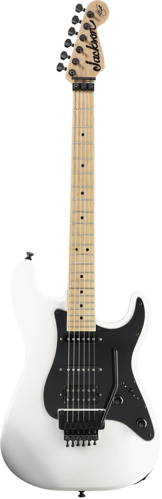 Jackson Adrian Smith SDXM Snow White, Black Pickguard