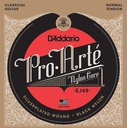 Daddario EJ49 Pro Arté Black Nylon