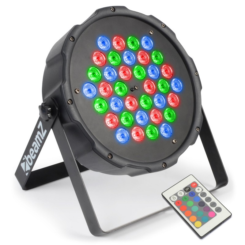 BeamZ FlatPAR 36x1W RGB LEDs