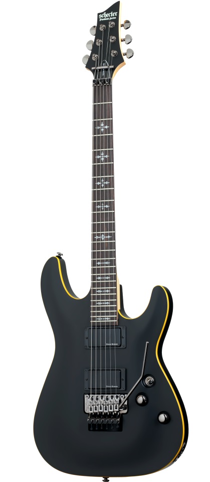 Schecter Demon-6 FR Aged Black Satin