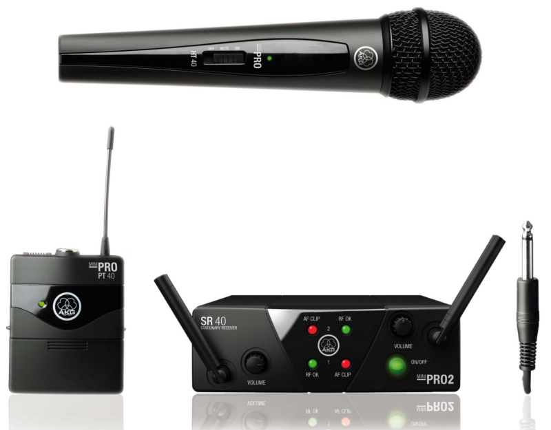 AKG WMS40 Mini Dual Vocal Instrumental Set