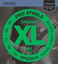 Daddario EPS220-5 Super Light Long Scale 40/125 Pro Steels