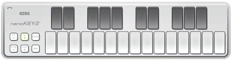 Korg nanoKEY 2 White