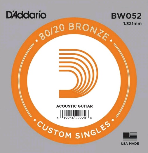 Daddario BW052 80/20 Bronze