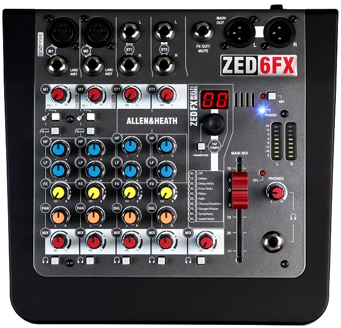 Allen & Heath ZED-6FX