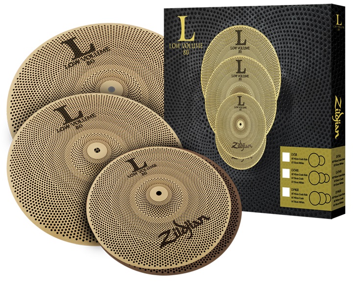 Zildjian L80 Low Volume Cymbal Set LV468