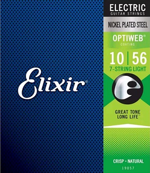 Elixir Optiweb 10/56 7 Cordas Light 19057