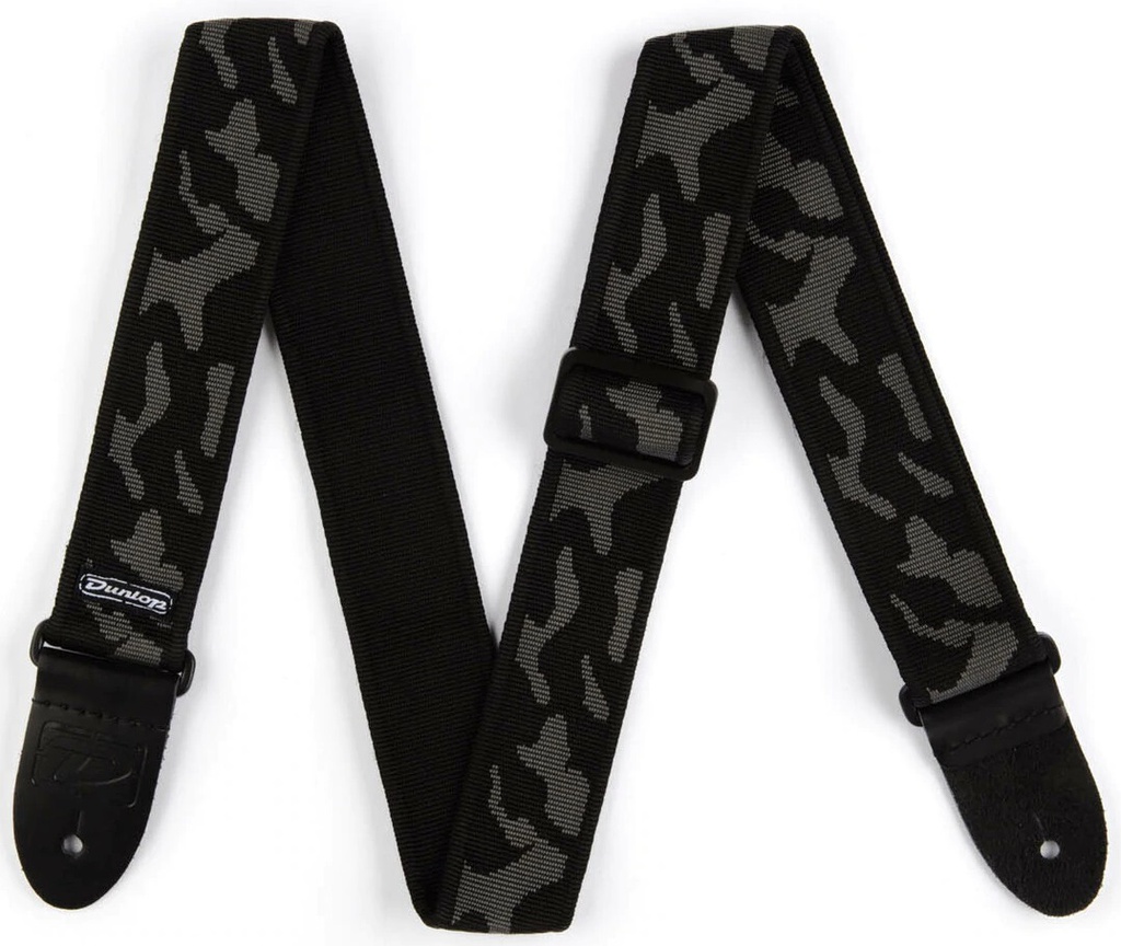 Dunlop D38-10GY Classic Strap Cammo Gray