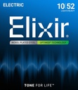 Elixir Optiweb 10/52 Light/Heavy 19077
