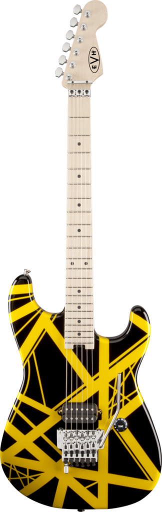 EVH Stripe Black with Yellow Stripes