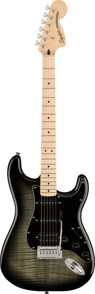 Fender Squier Affinity Strat FMT HSS Black Burst