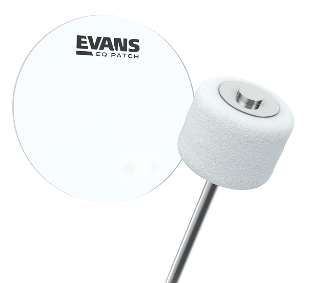 Evans EQ PATCH Clear Plastic Single Patch