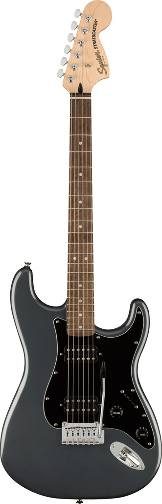 Fender Squier Affinity Strat HH Charcoal Frost Metallic