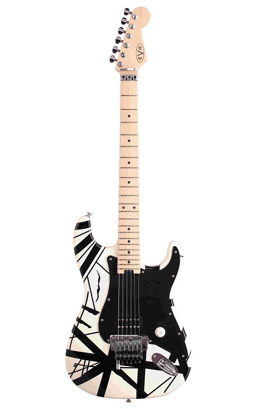 EVH Stripe White with Black Stripes