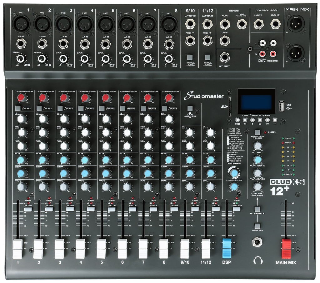 Studiomaster Club XS 12+