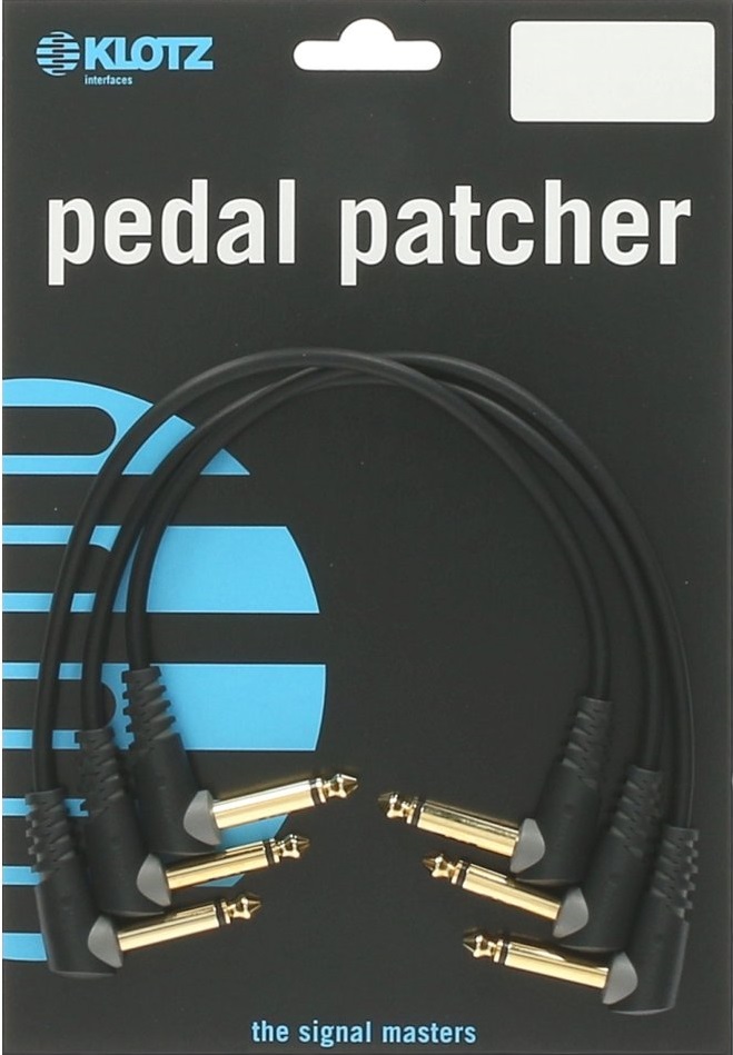 Klotz PP-AJJ0030 Pedal Patcher Angled 0.3m