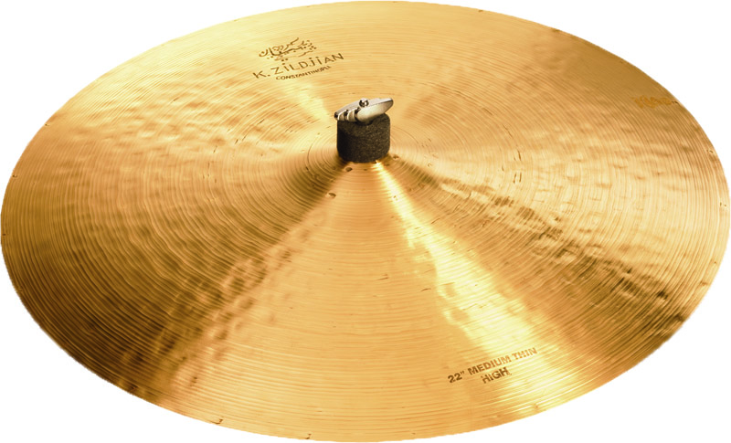 Zildjian K Constatinople Medium Thin Ride High 22"