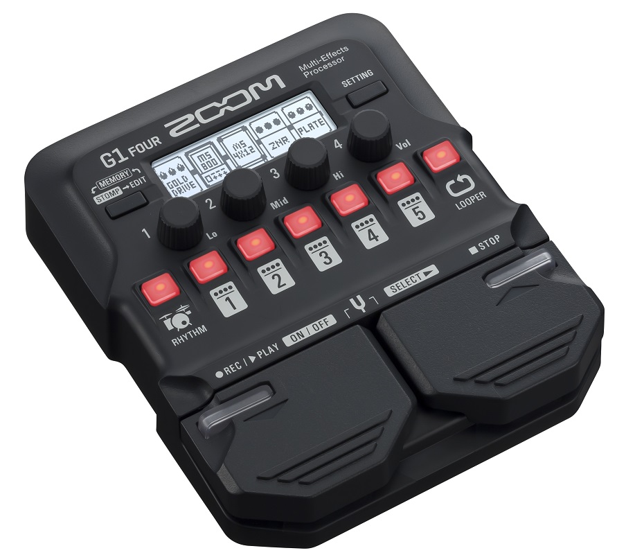 Zoom G1 Four Multi-Effects Pedal