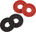 Fender Strap Blocks, 2 Pares, Vermelho/Preto