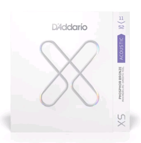 Daddario XSAPB1152 Custom Light Coated