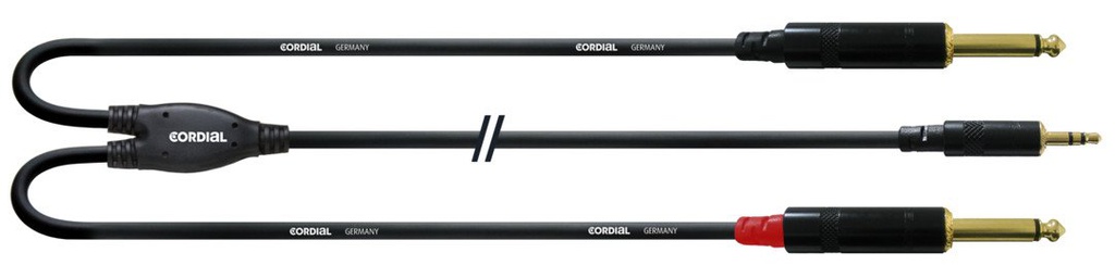 Cordial CFY 6 WPP Y-Audio Cable 6m