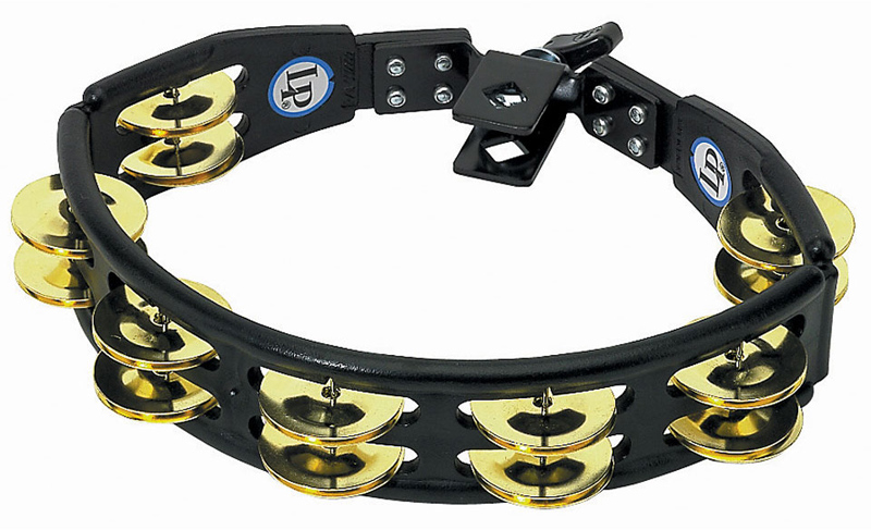 Latin Percussion LP175 Jingle Tambourine Brass