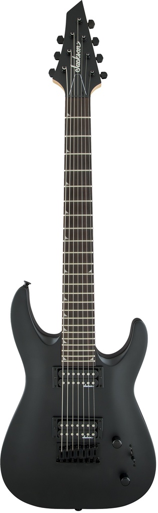 Jackson JS22-7 Dinky Satin Black